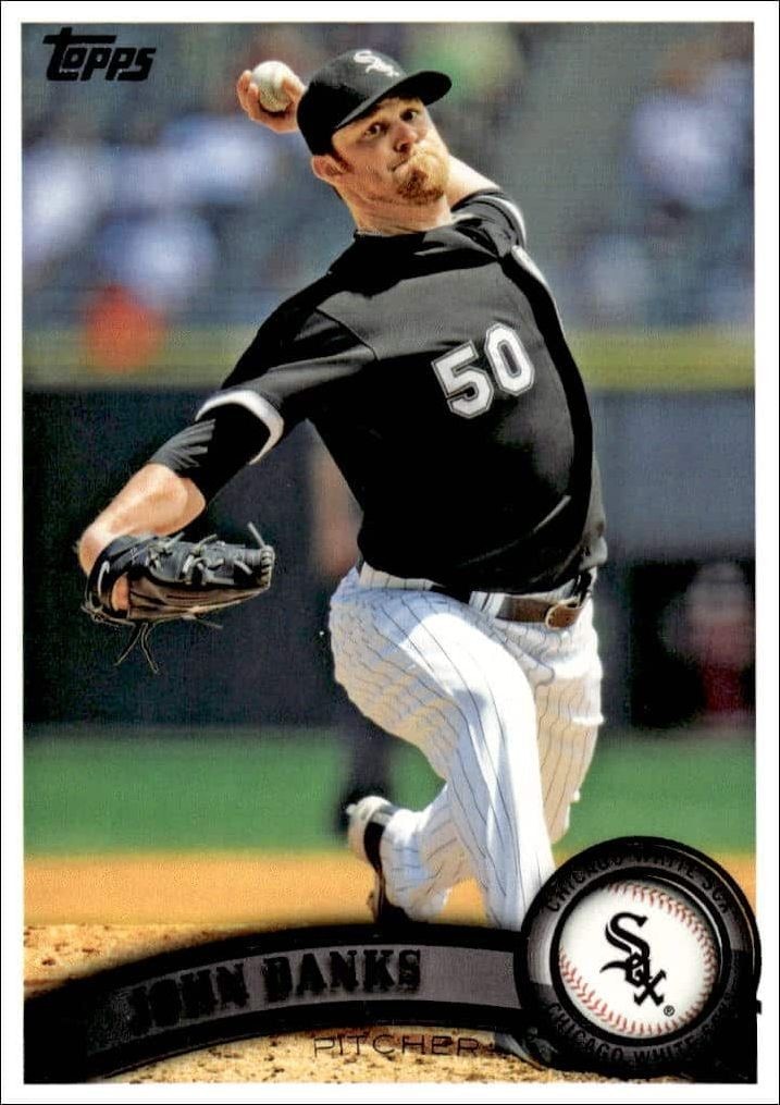 2011 Topps Series 1 John Danks #265 trading card