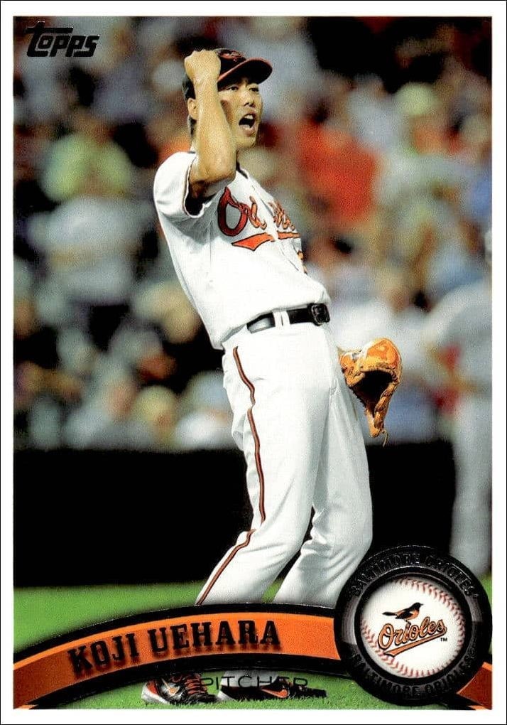 2011 Topps Series 1 Koji Uehara #164 trading card