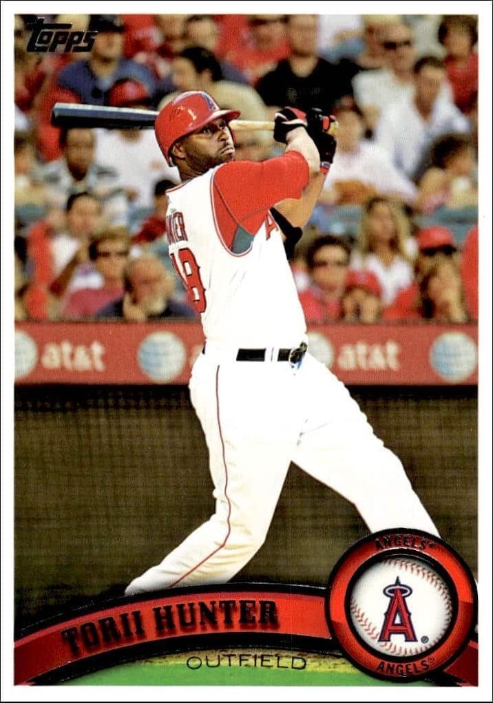 2011 Topps Series 1 Torii Hunter #255 trading card