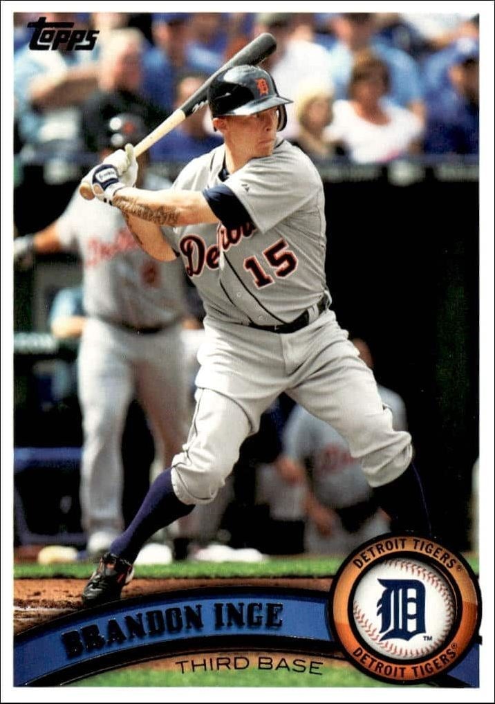 2011 Topps Series 1 Brandon Inge #121 trading card