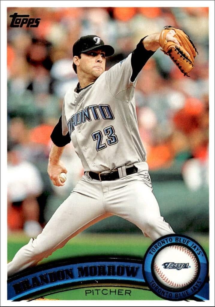 2011 Topps Series 1 Brandon Morrow #184 trading card