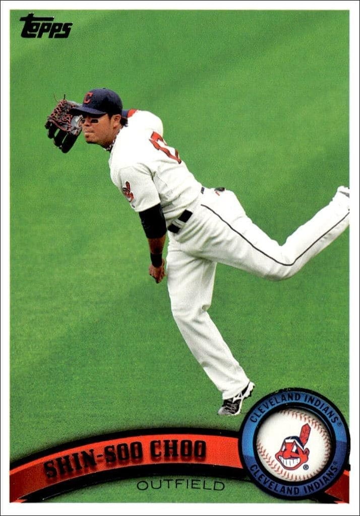 2011 Topps Series 1 Shin-Soo Choo #35 trading card