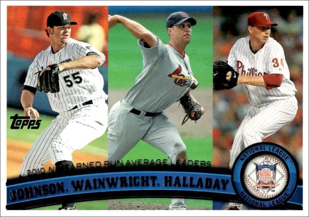 2011 Topps Series 1 Josh Johnson #82 trading card