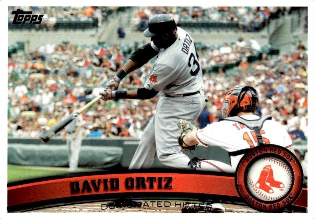 2011 Topps Series 1 David Ortiz #315 trading card