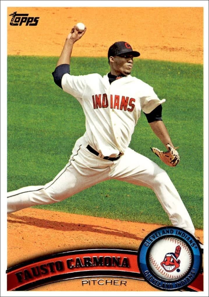 2011 Topps Series 1 Fausto Carmona #151 trading card