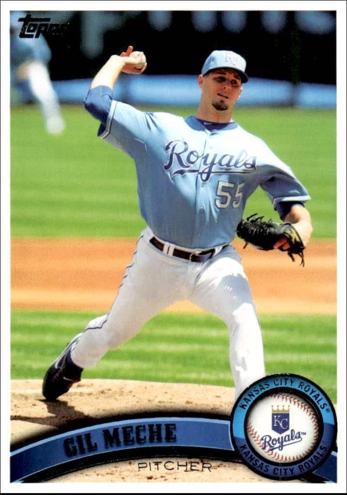 2011 Topps Series 1 Gil Meche #9 trading card