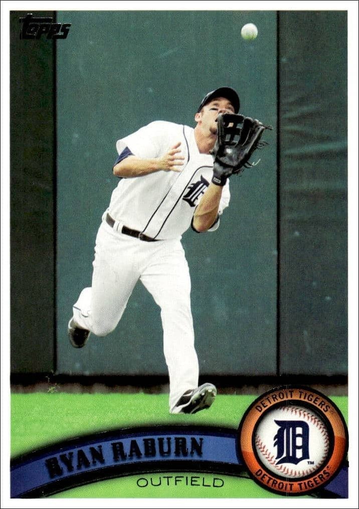 2011 Topps Series 1 Ryan Raburn #94 trading card