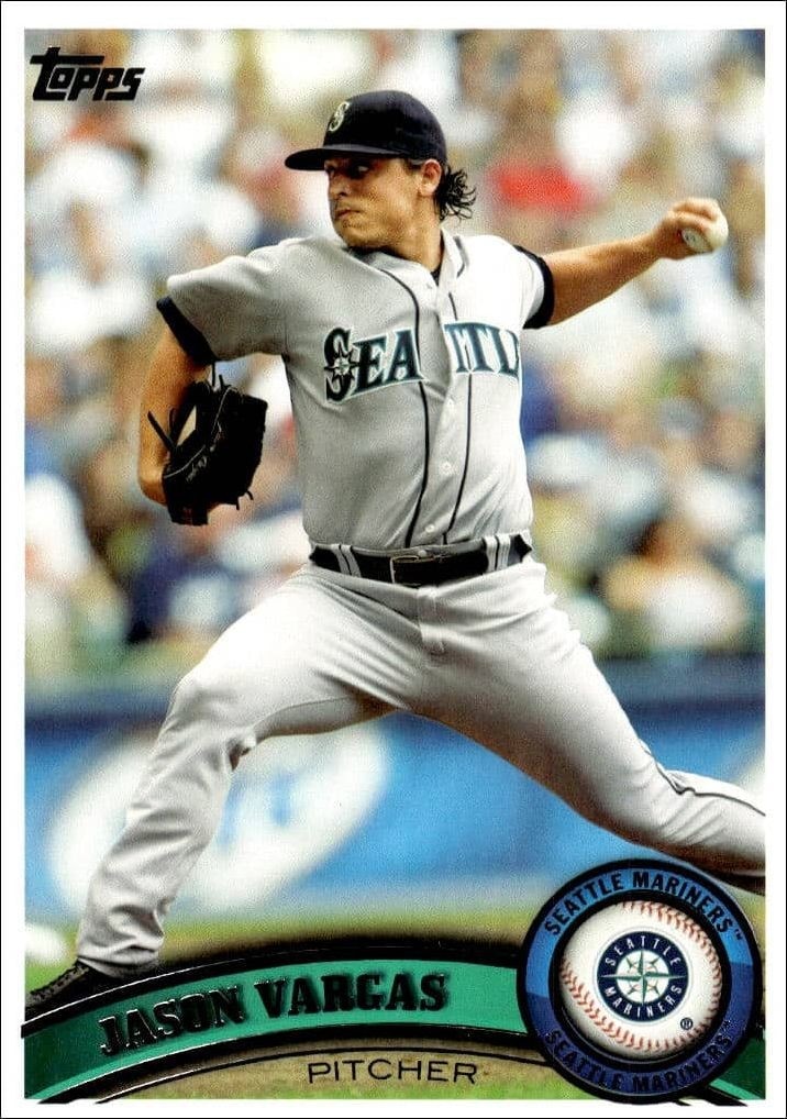 2011 Topps Series 1 Jason Vargas #237 trading card