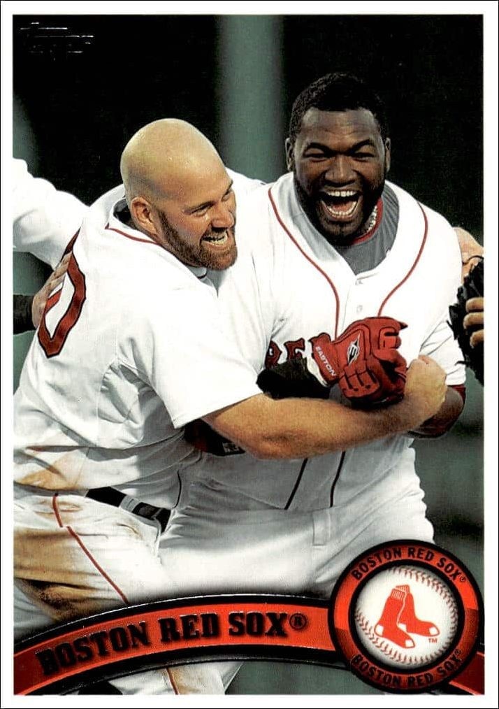 2011 Topps Series 1 Boston Red Sox #324 trading card