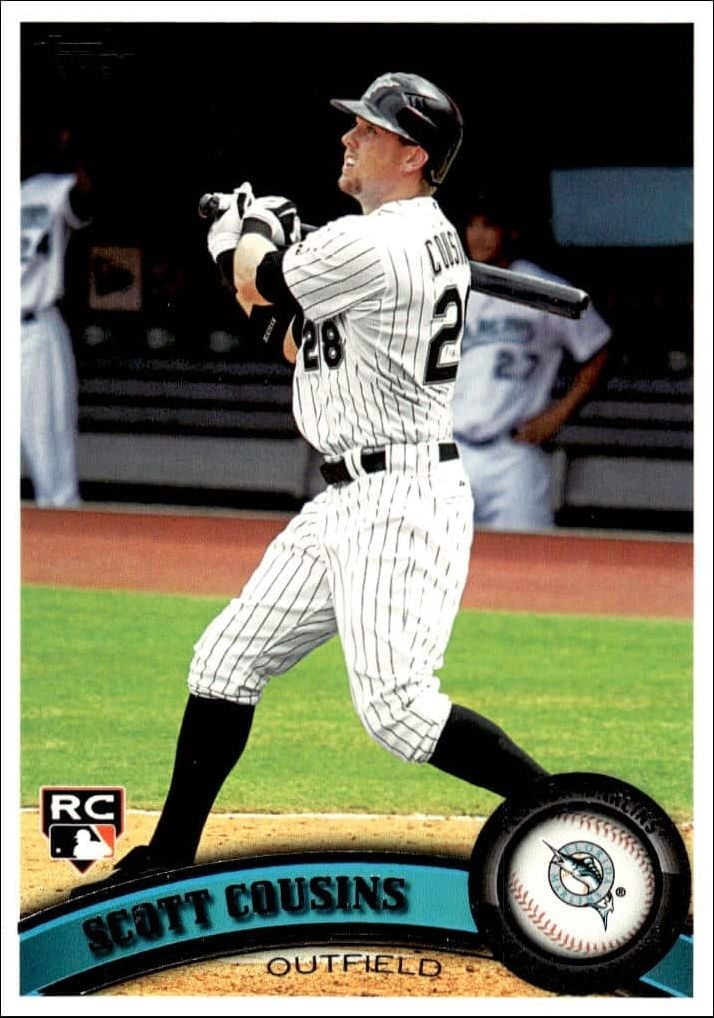 2011 Topps Series 1 Scott Cousins #287 trading card