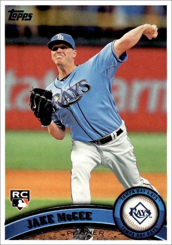2011 Topps Series 1 Jake McGee #268 trading card