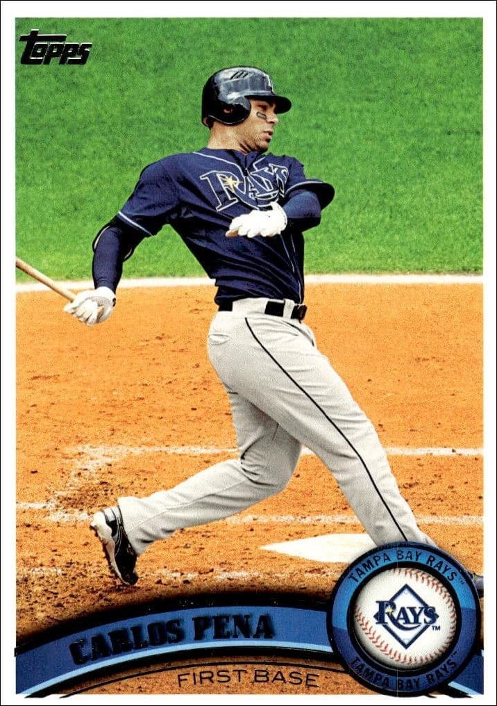 2011 Topps Series 1 Carlos Pena #163 trading card