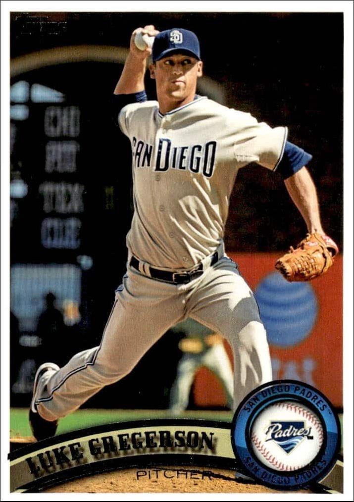 2011 Topps Series 2 Luke Gregerson #561 trading card