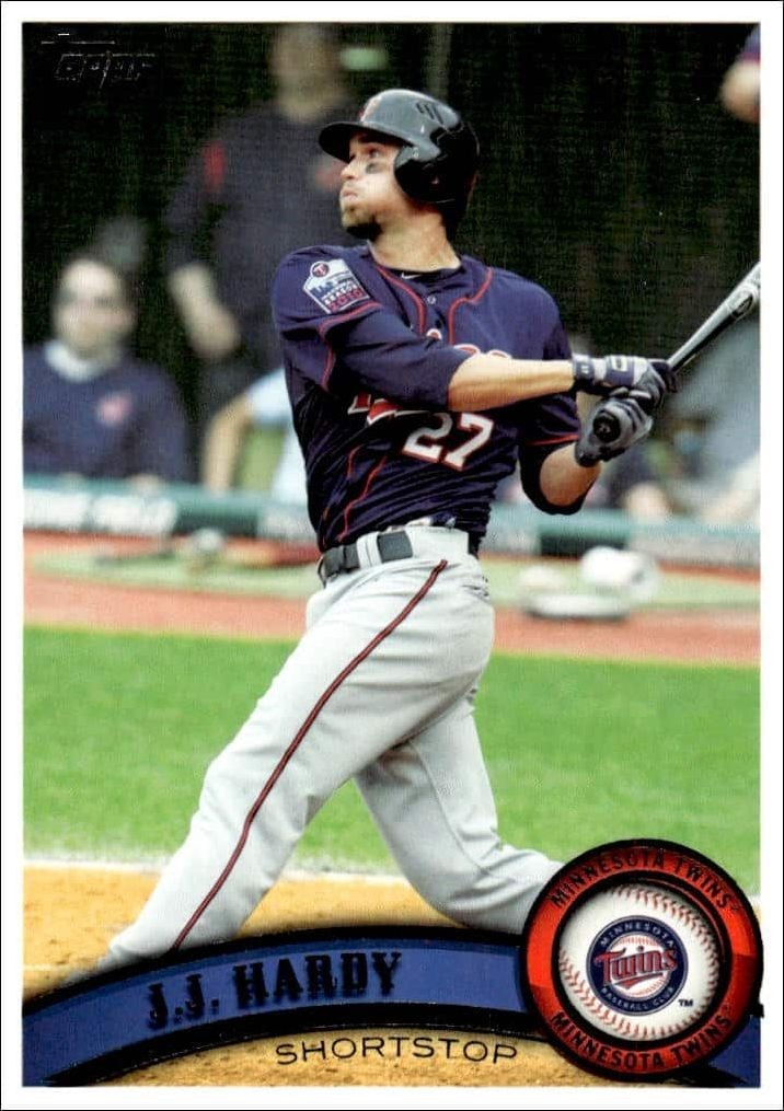 2011 Topps Series 1 J.J. Hardy #272 trading card