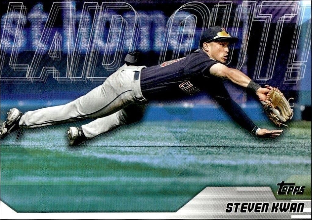2023 Topps Update Series Steven Kwan #LO-5 trading card