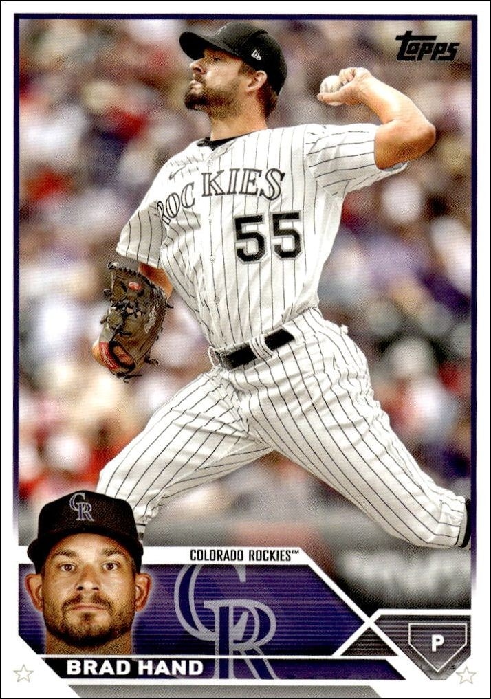 2023 Topps Update Series Brad Hand #US155 trading card