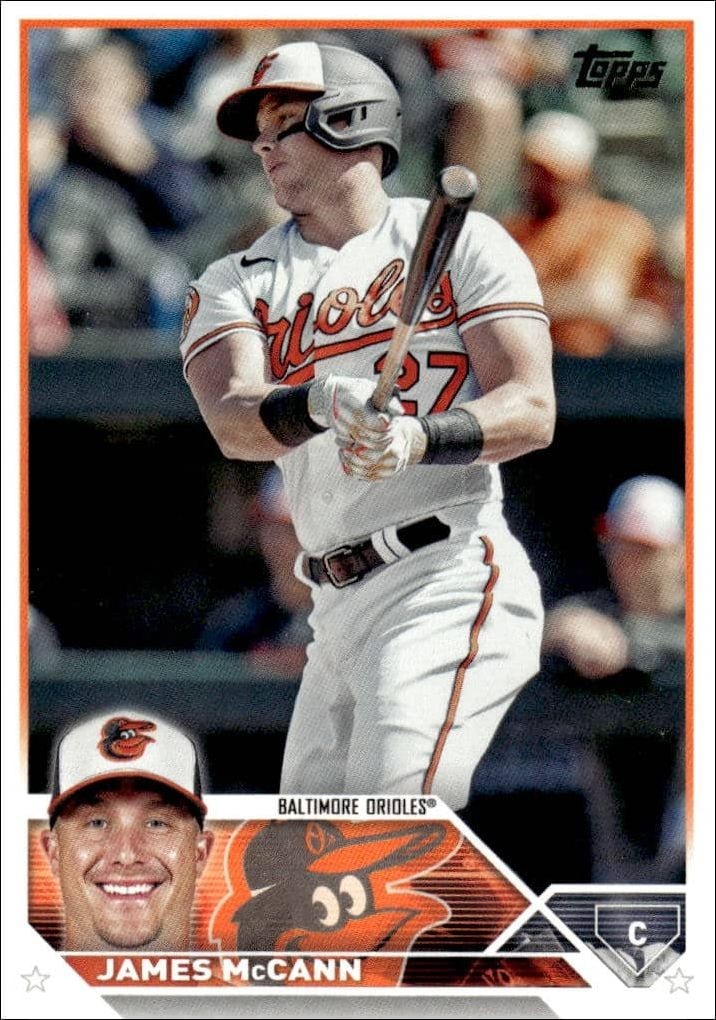 2023 Topps Update Series James McCann #US248 trading card