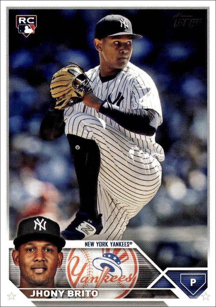 2023 Topps Update Series Jhony Brito #US279 trading card
