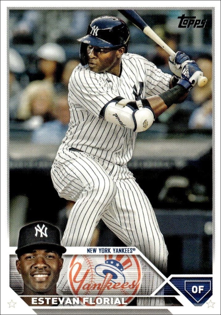 2023 Topps Update Series Estevan Florial #US211 trading card