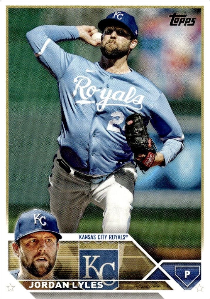2023 Topps Update Series Jordan Lyles #US190 trading card