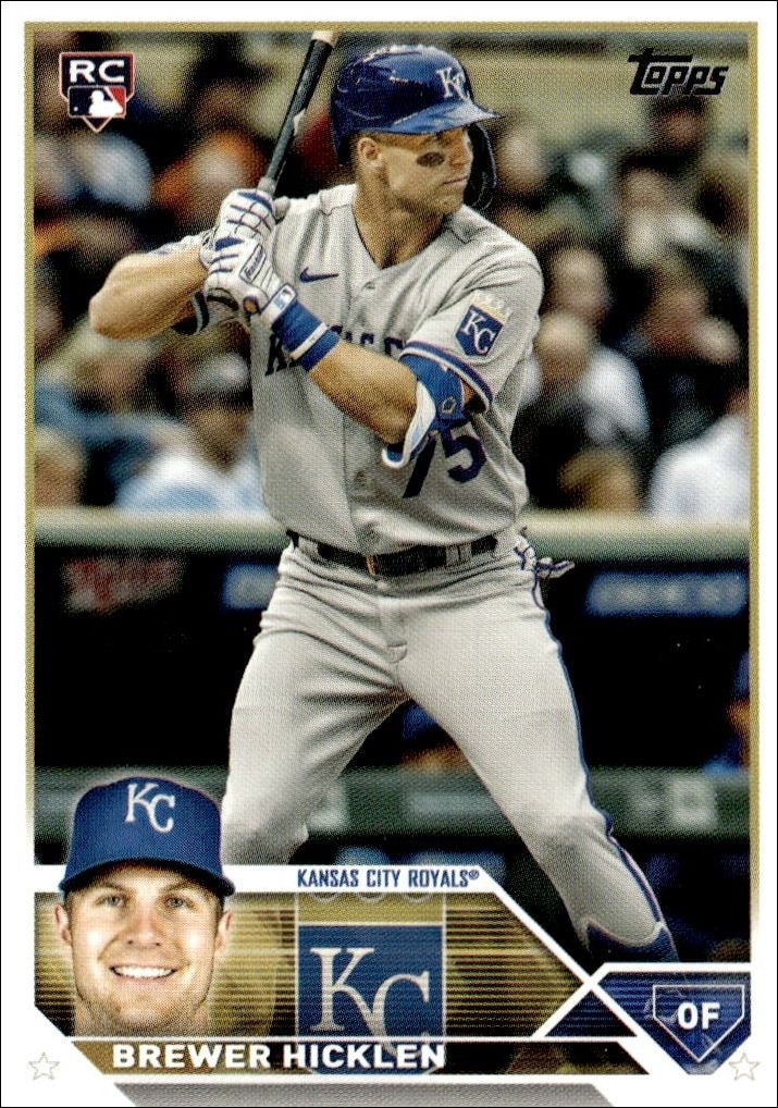 2023 Topps Update Series Brewer Hicklen #US37 trading card