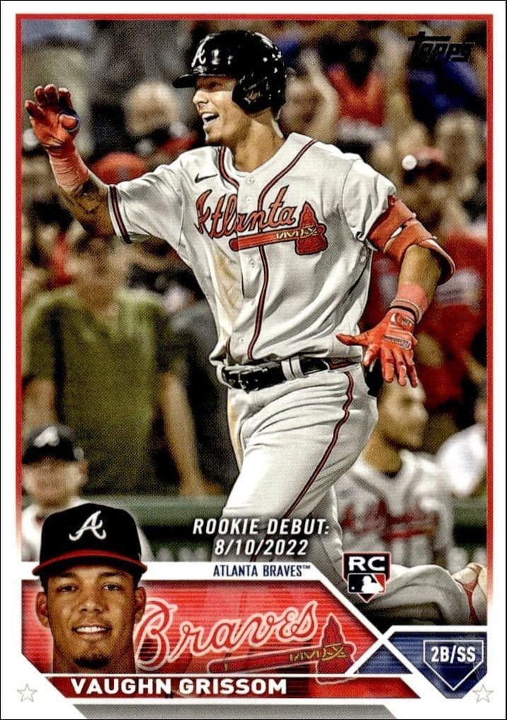 2023 Topps Update Series Vaughn Grissom #US24 trading card