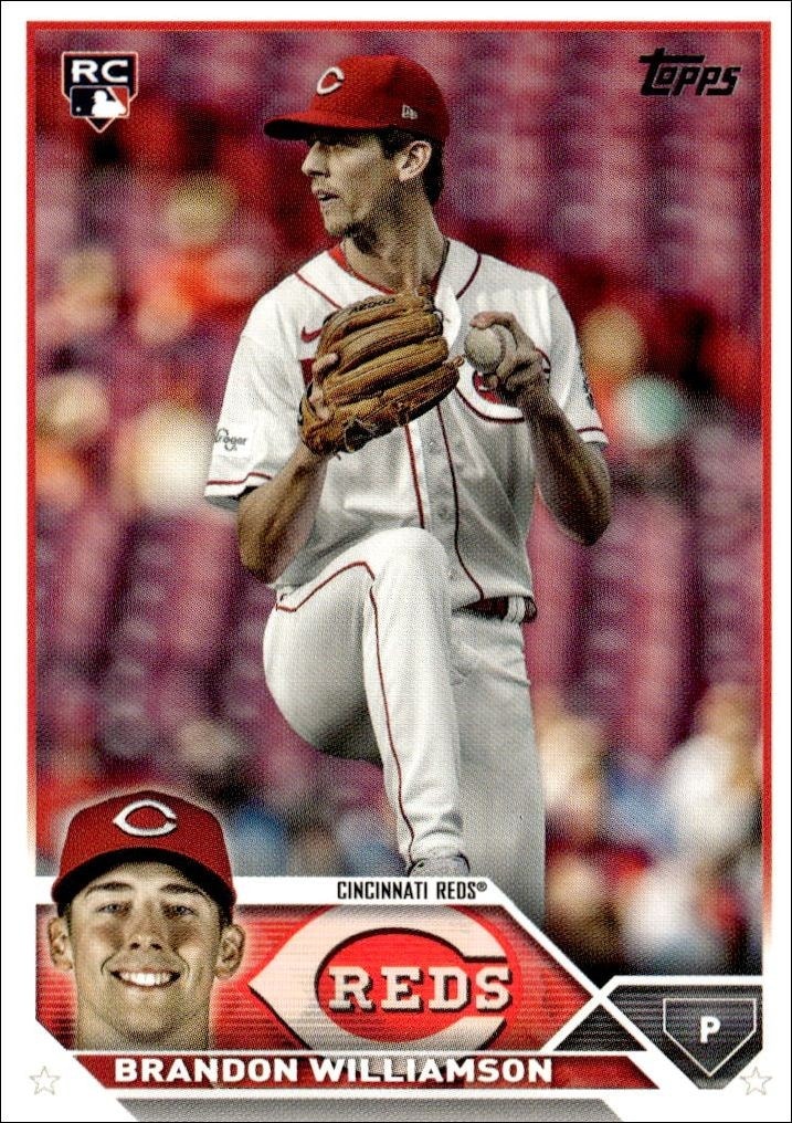 2023 Topps Update Series Brandon Williamson #US286 trading card