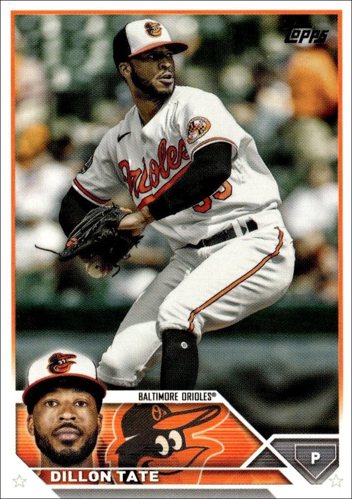2023 Topps Update Series Dillon Tate #US219 trading card