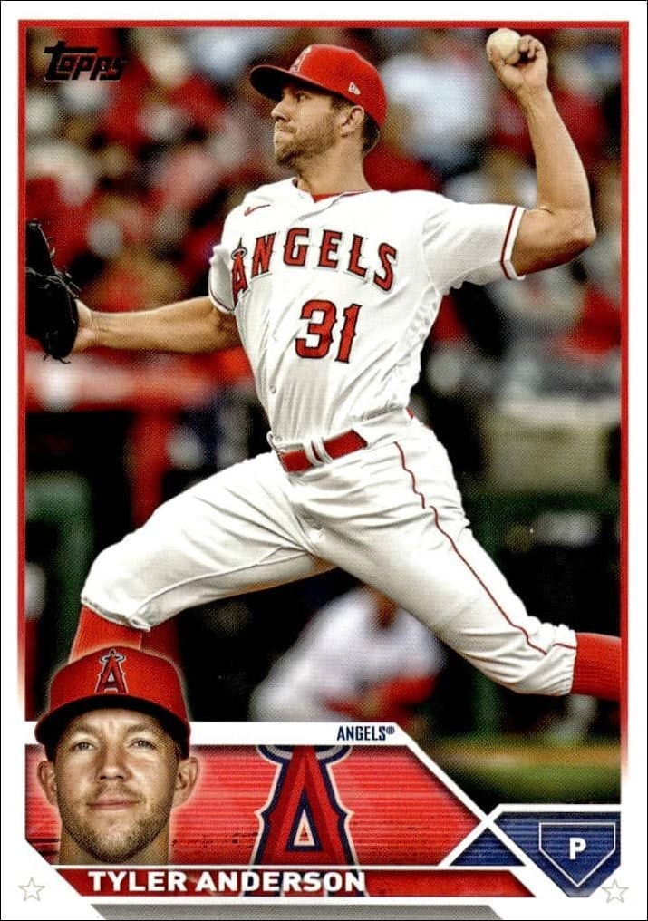 2023 Topps Update Series Tyler Anderson #US88 trading card