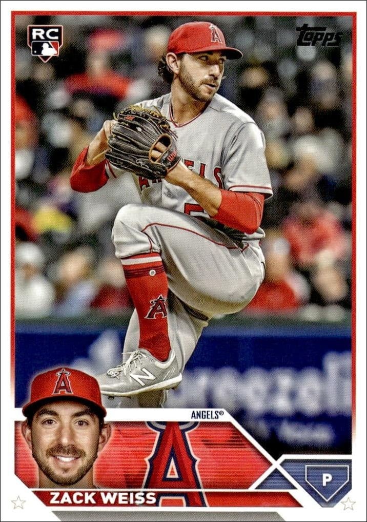 2023 Topps Update Series Zack Weiss #US196 trading card