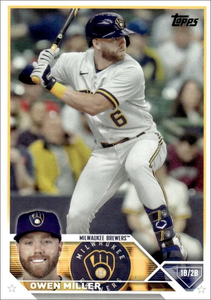 2023 Topps Update Series Owen Miller #US14 trading card