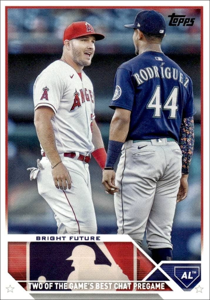 2023 Topps Update Series Mike Trout #US132 trading card