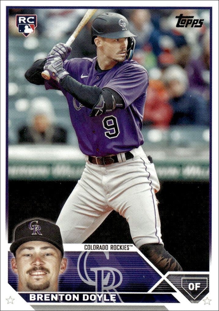 2023 Topps Update Series Brenton Doyle #US314 trading card