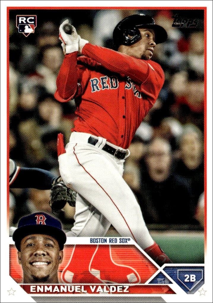 2023 Topps Update Series Enmanuel Valdez #US310 trading card