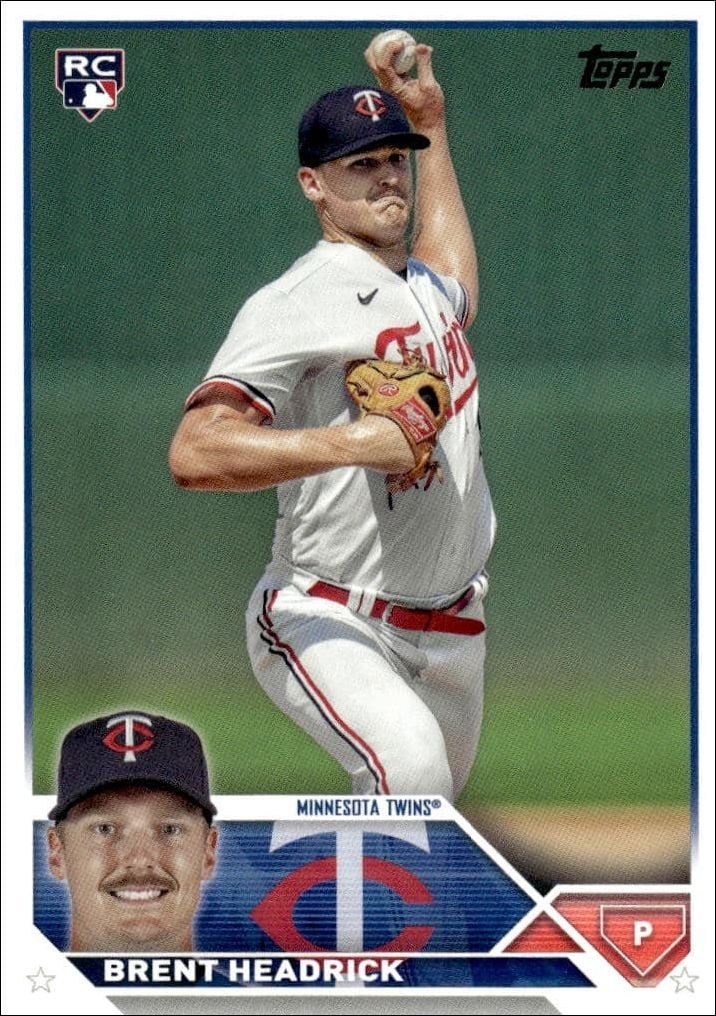 2023 Topps Update Series Brent Headrick #US54 trading card