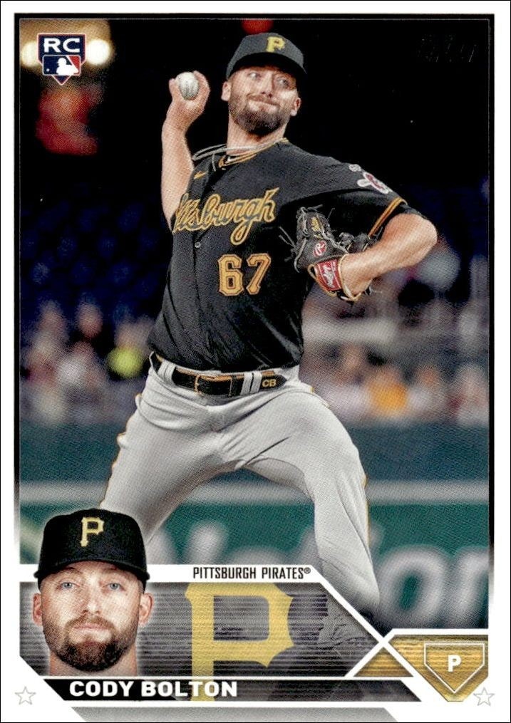 2023 Topps Update Series Cody Bolton #US223 trading card