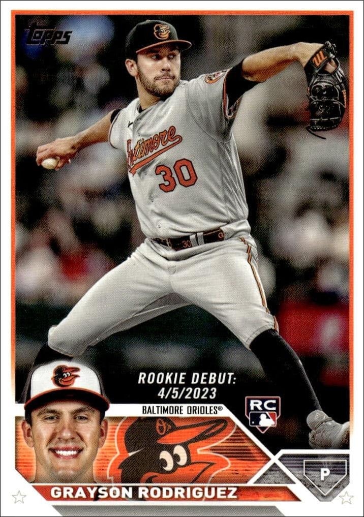 2023 Topps Update Series Grayson Rodriguez #US35 trading card