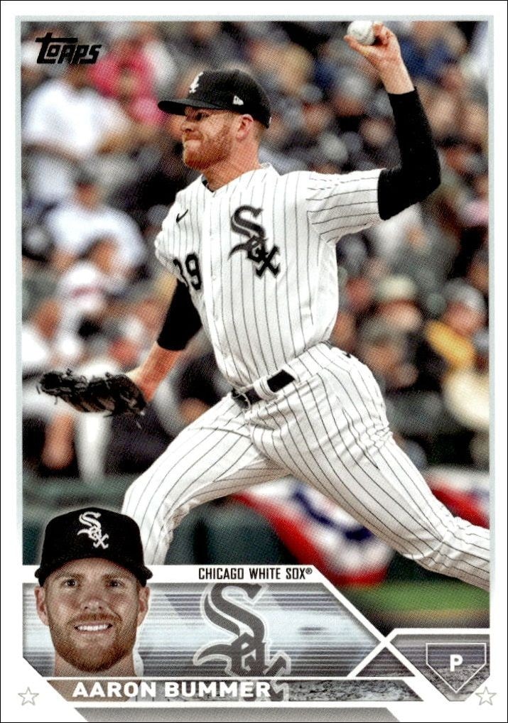 2023 Topps Update Series Aaron Bummer #US102 trading card