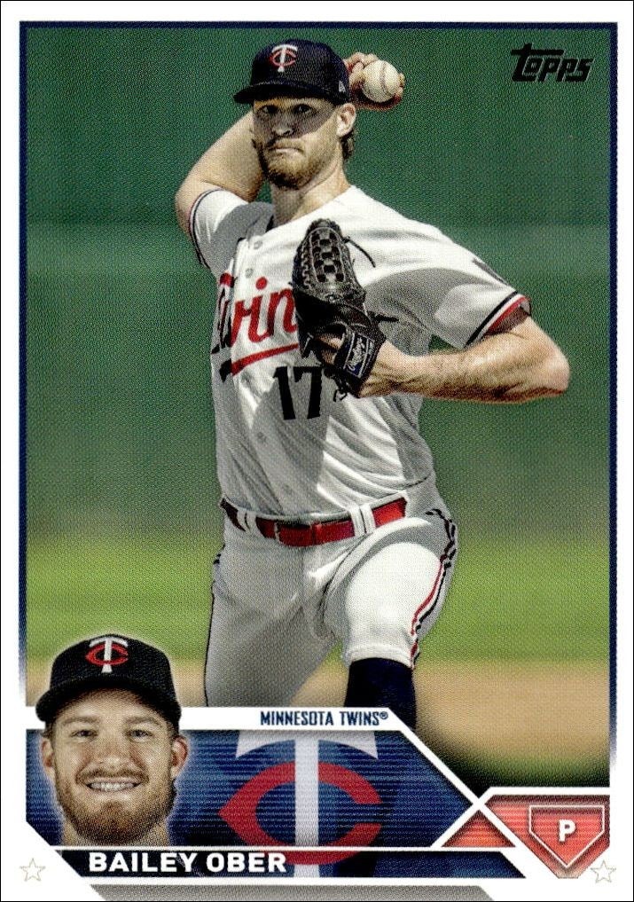 2023 Topps Update Series Bailey Ober #US301 trading card