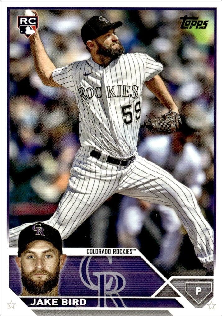 2023 Topps Update Series Jake Bird #US162 trading card