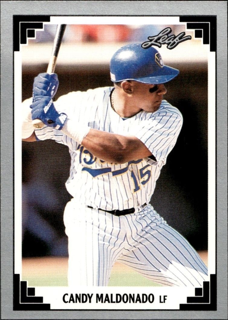 1991 Leaf Candy Maldonado #434 trading card
