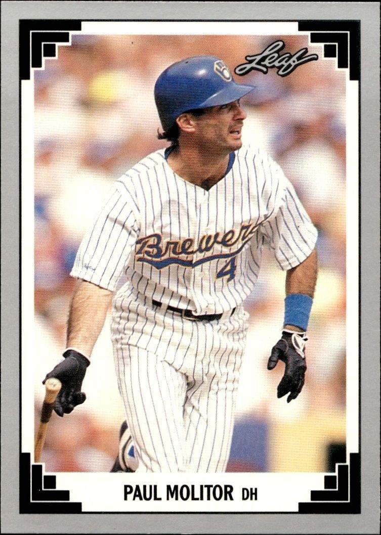 1991 Leaf Paul Molitor #302 trading card