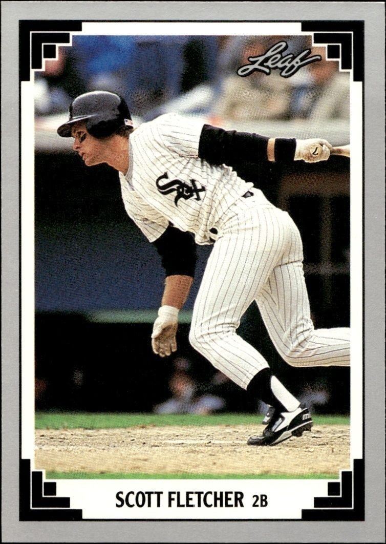 1991 Leaf Scott Fletcher #306 trading card