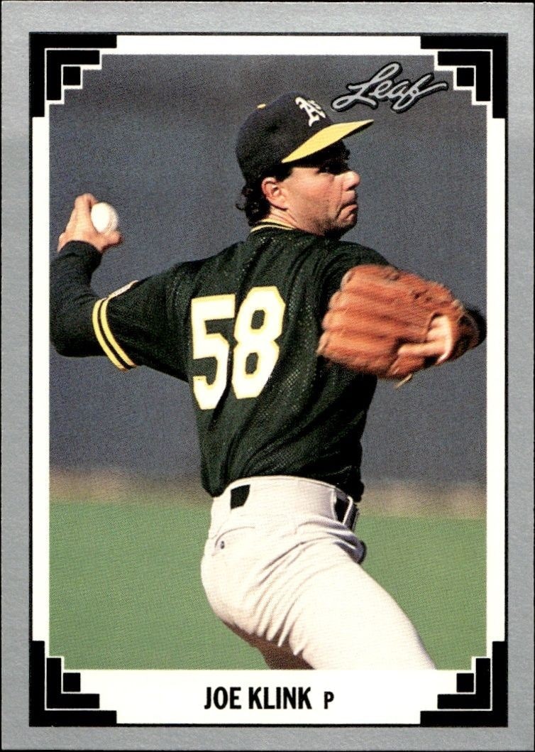 1991 Leaf Joe Klink #461 trading card
