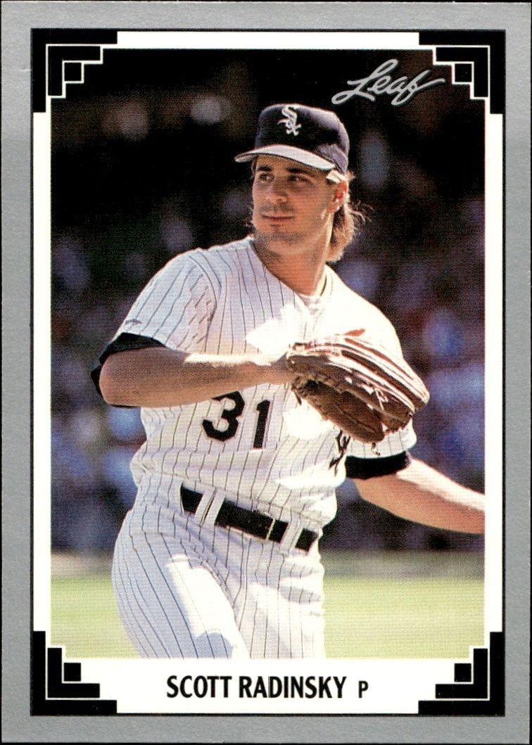 1991 Leaf Scott Radinsky #463 trading card