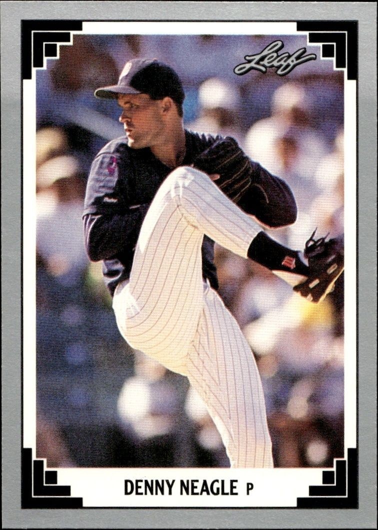 1991 Leaf Denny Neagle #466 trading card