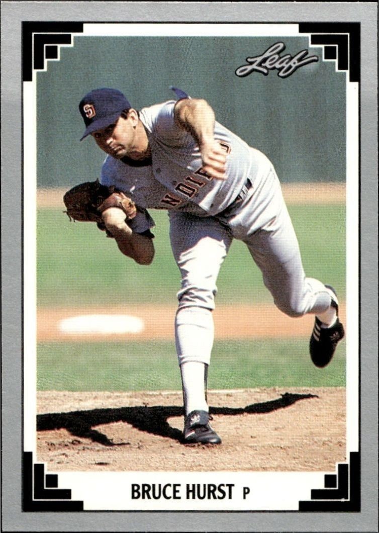 1991 Leaf Bruce Hurst #469 trading card