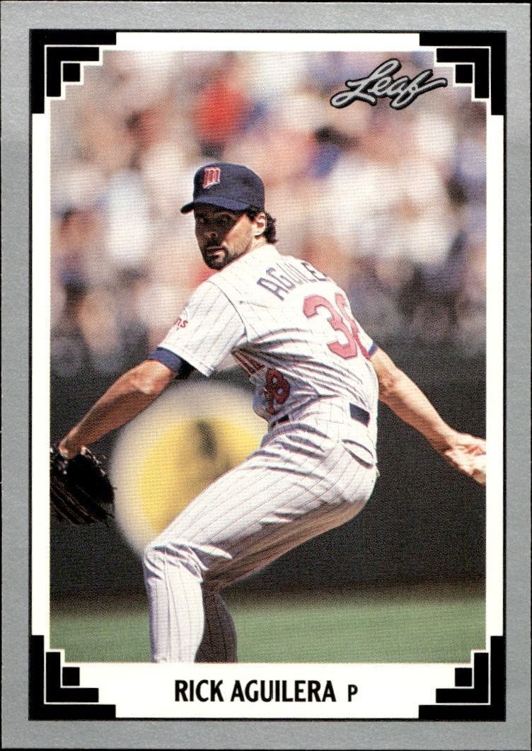 1991 Leaf Rick Aguilera #471 trading card