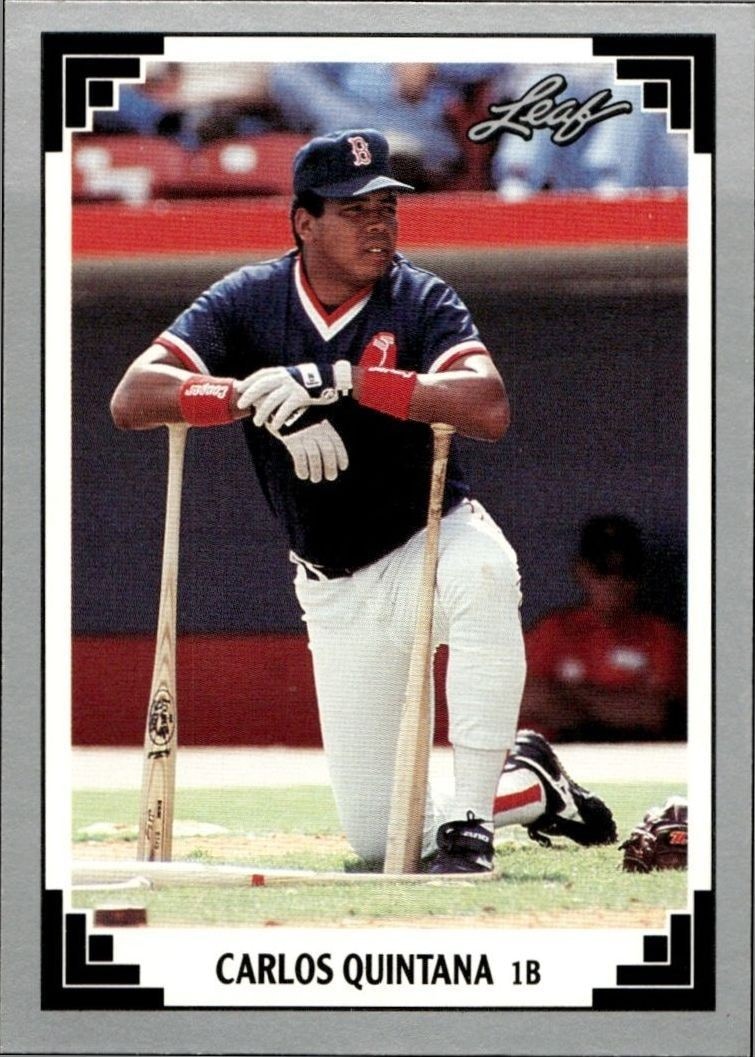 1991 Leaf Carlos Quintana #473 trading card