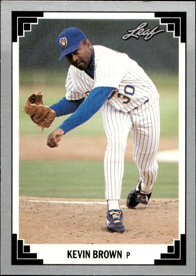 1991 Leaf Kevin Brown #475 trading card